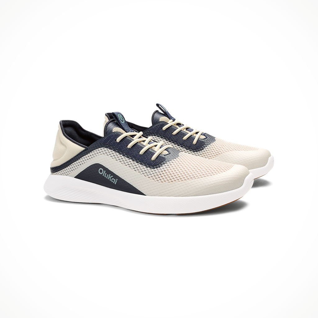 Product image: Olukai Kialoa Tapa Trench B Lue Mens 2026, shown as a pair.