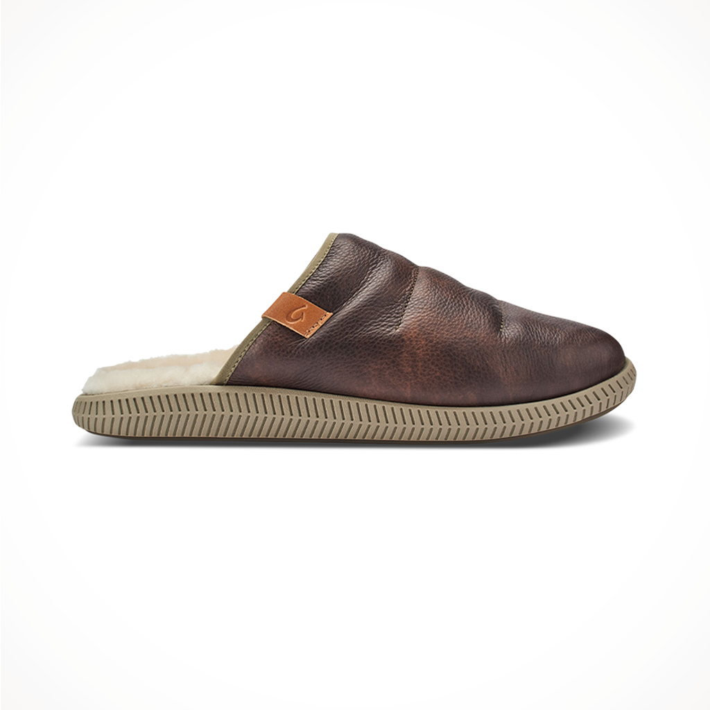 Barbour mens leather 2024 slippers