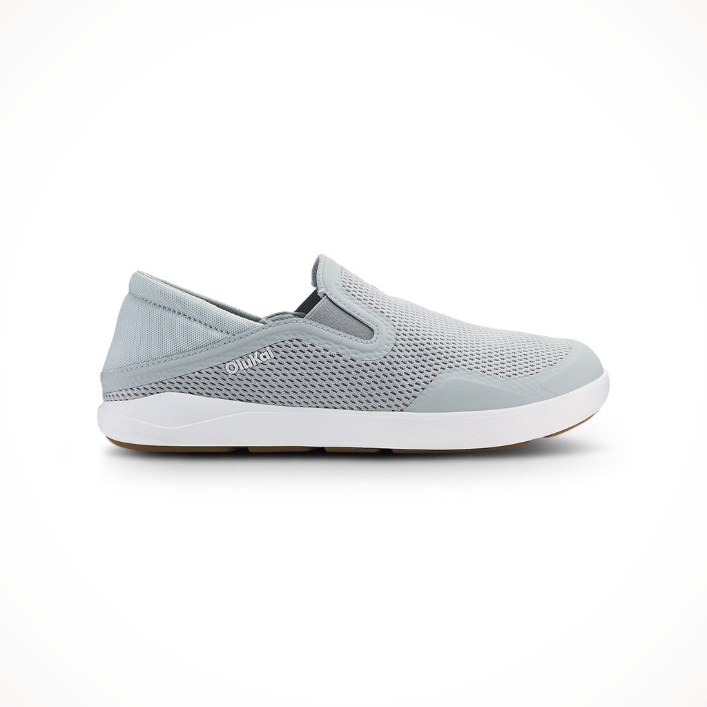 Product image: Olukai Moku Slip On C Loud Grey Ash Mens 2026, shown in primary marketing view.