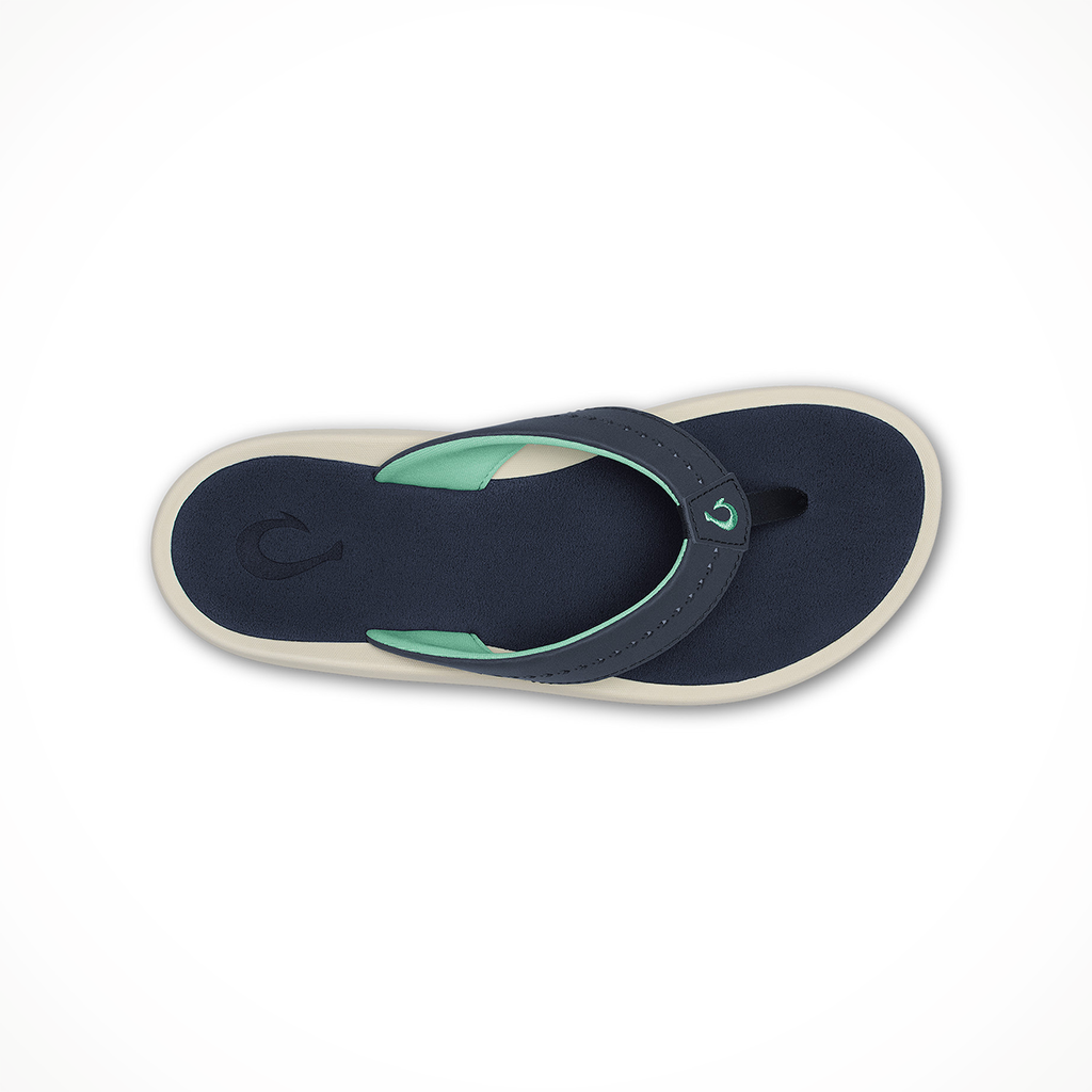 Product image: Olukai Ulele Trench Blue Womens 2026, shown from above.