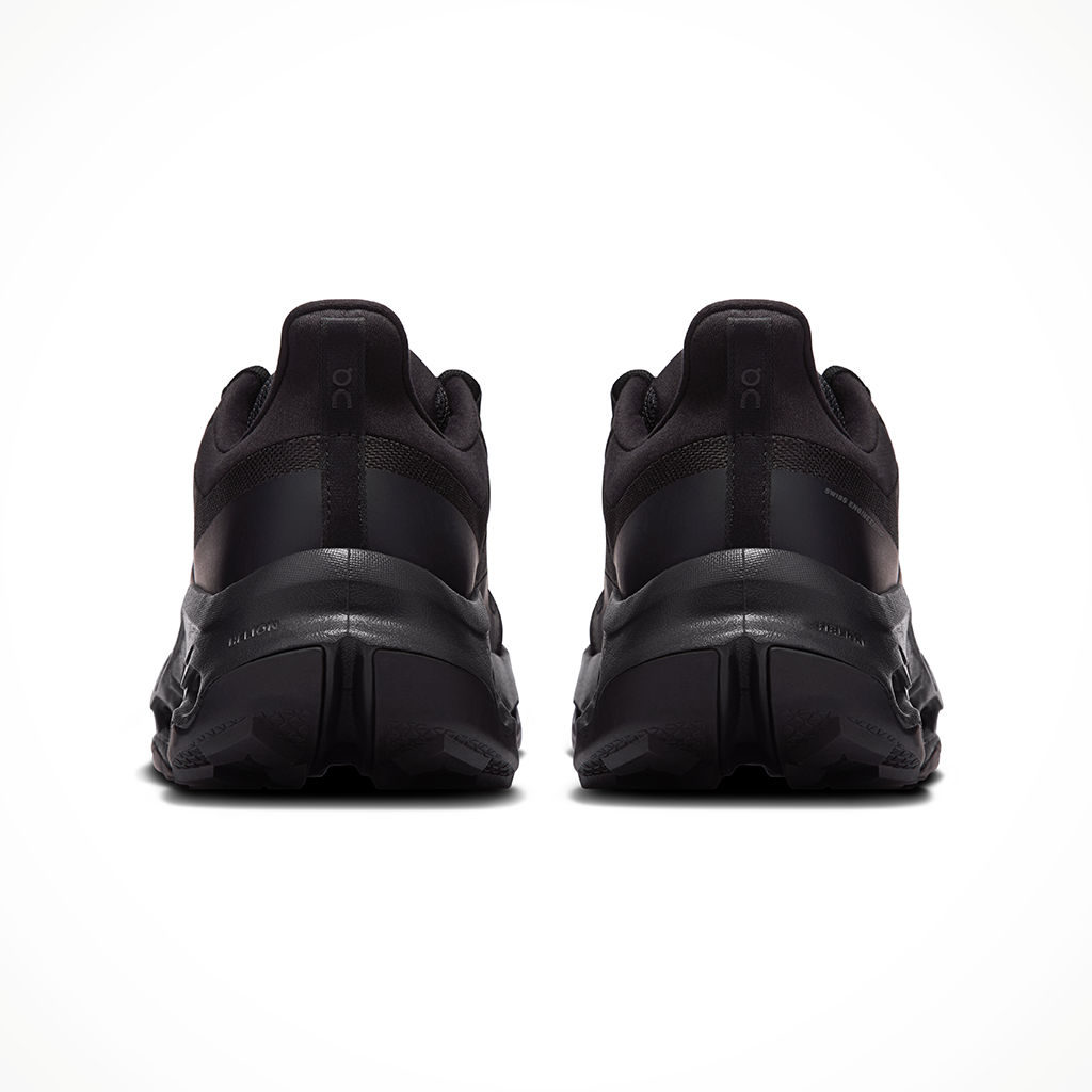 Product image: On Cloudhorizon 2 WP Black Black Mens 2026, shown from the back.