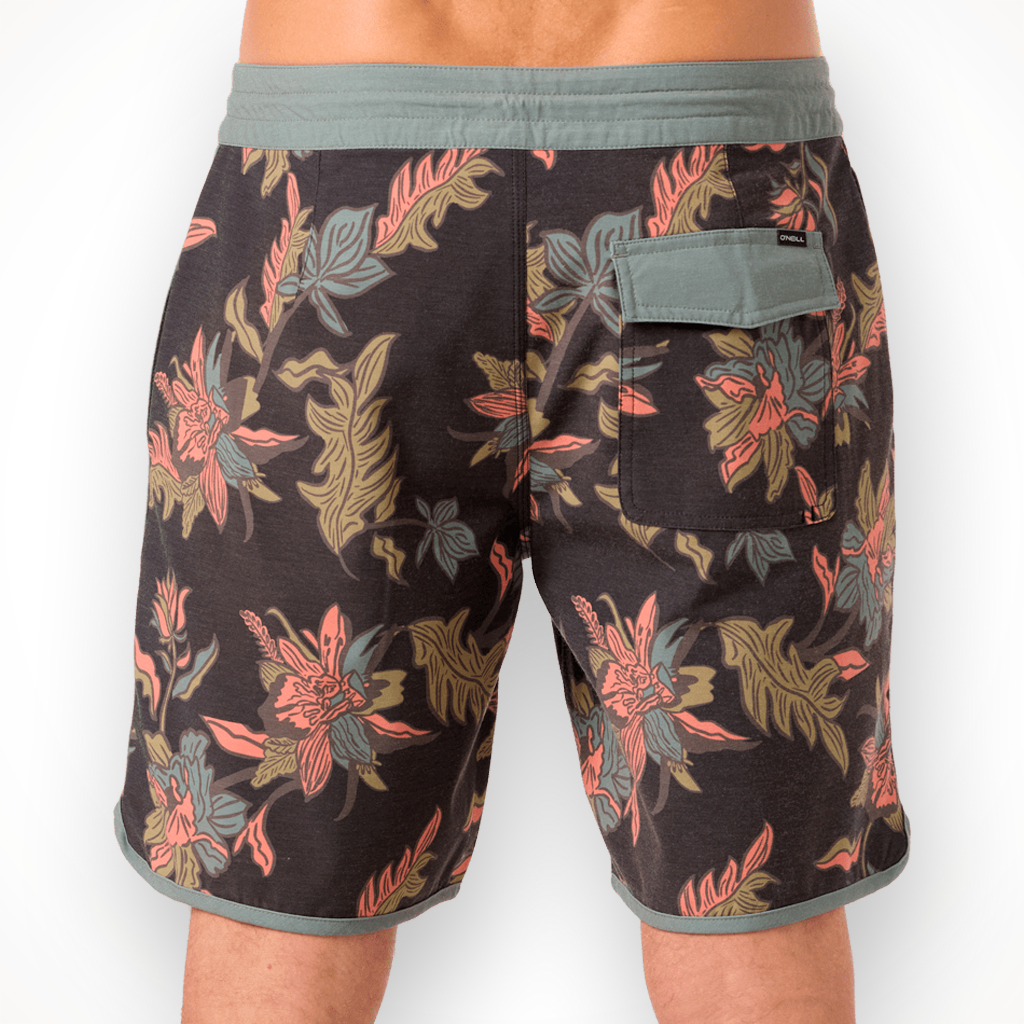 Product image: Oneil Cruzer Scallop 18 Inch boardshort Black Mens 2026 alt2.