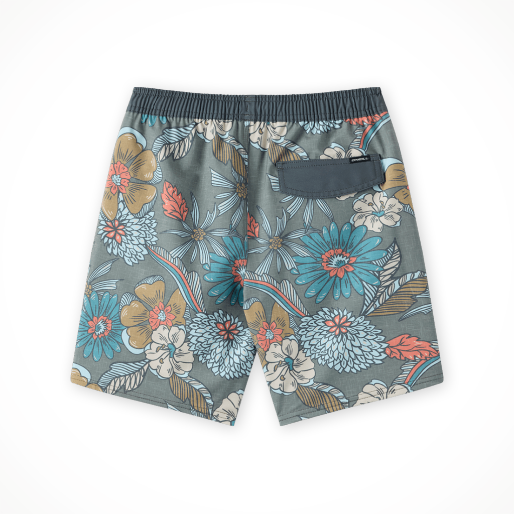 Product image: Oneil Hermosa EW Lined 16 Trunk Muted Basil kids 2026, shown from the back.