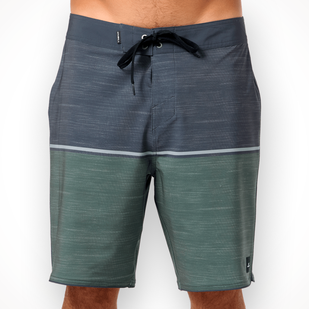 Product image: Oneil Hyperfreak Mysto Block Scallop 19 Inch Boardshort dark O Live Mens 2026 alt1.