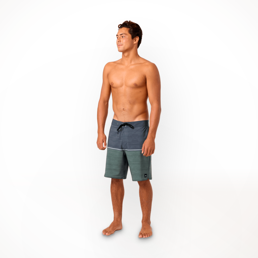 Product image: Oneil Hyperfreak Mysto Block Scallop 19 Inch Boardshort dark O Live Mens 2026, shown in primary marketing view.