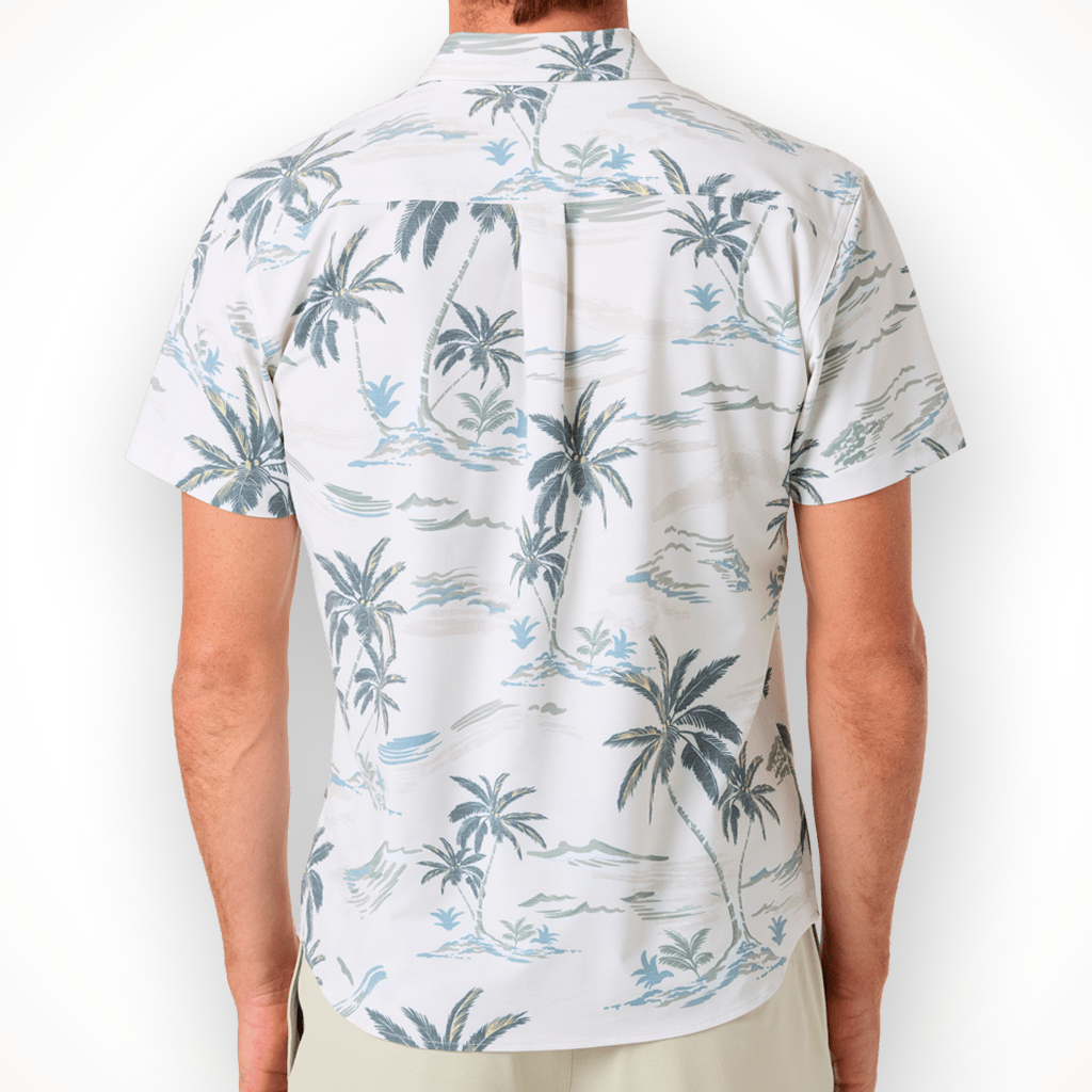 Product image: Oneil UPF slub Standard SS Woven Shirt Tofu Mens 2026 alt2.