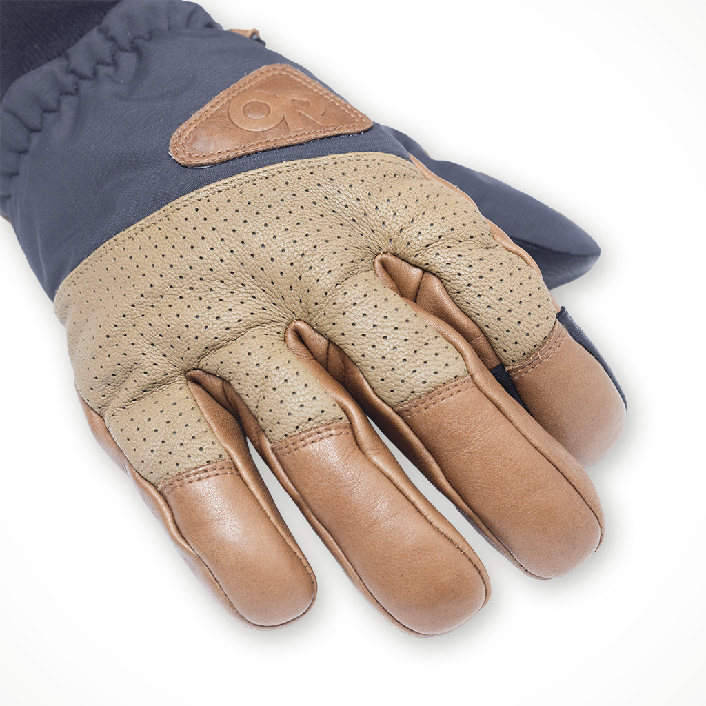 Snowcrew Leather Gloves — Unisex