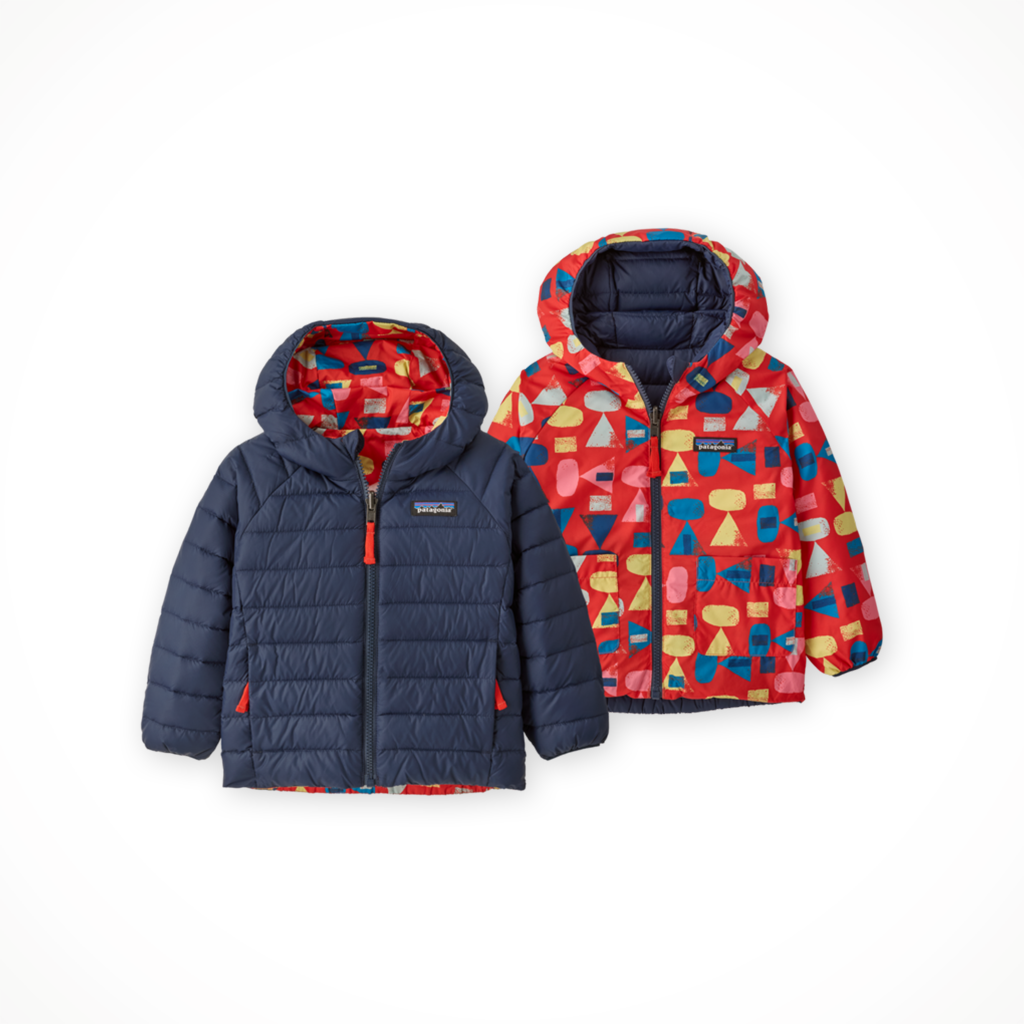 Baby Reversible Down Sweater Hoody — Tots'