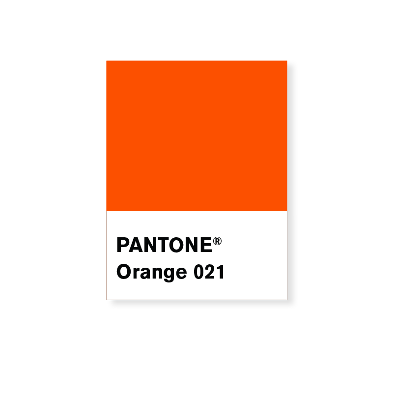 PMS Orange 021 Chip