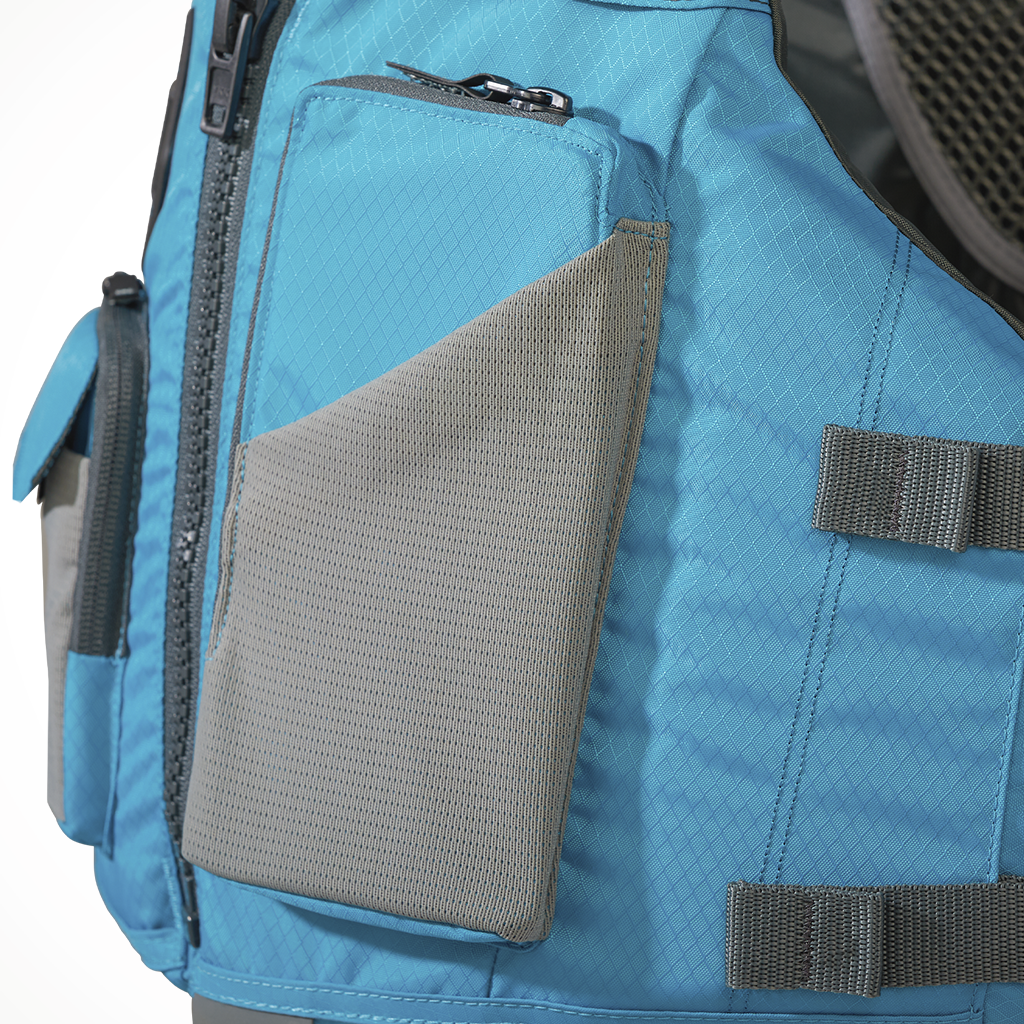 Paddling Astral PFDs ERonny WaterBlue Pocket Detail 2
