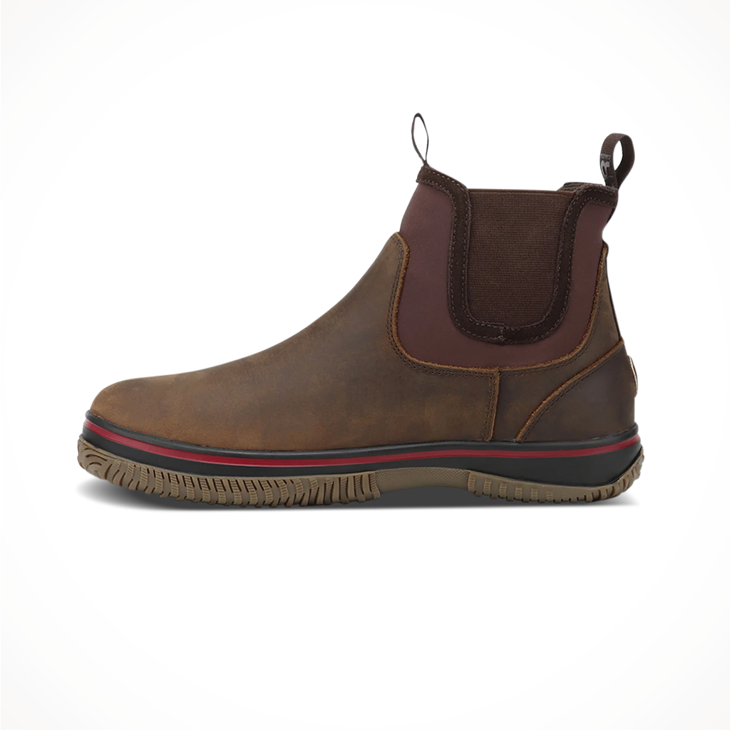 Mens pull top up boots