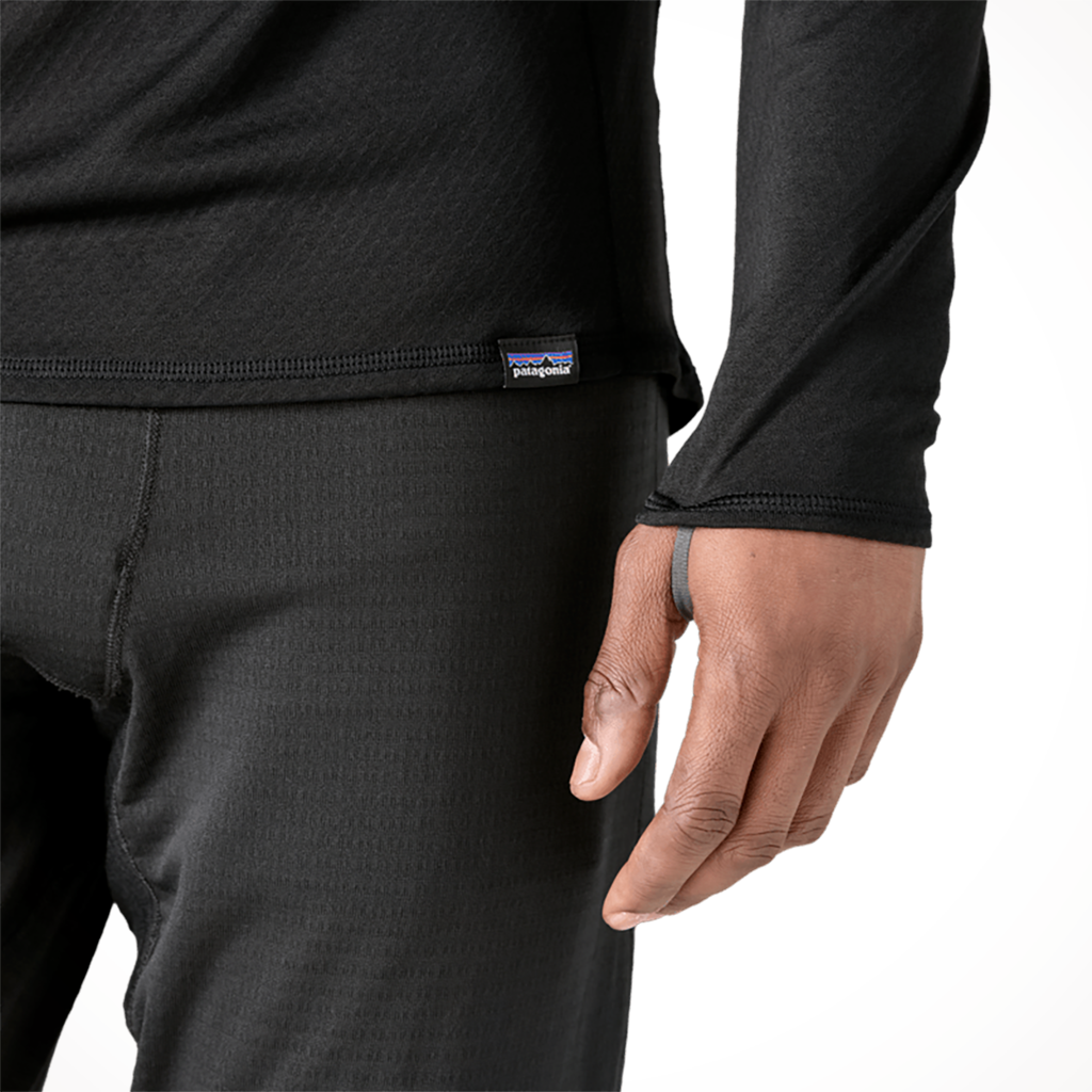 Product image: Patagonia Cap MW Zip Neck Black mens 2025 alt3.