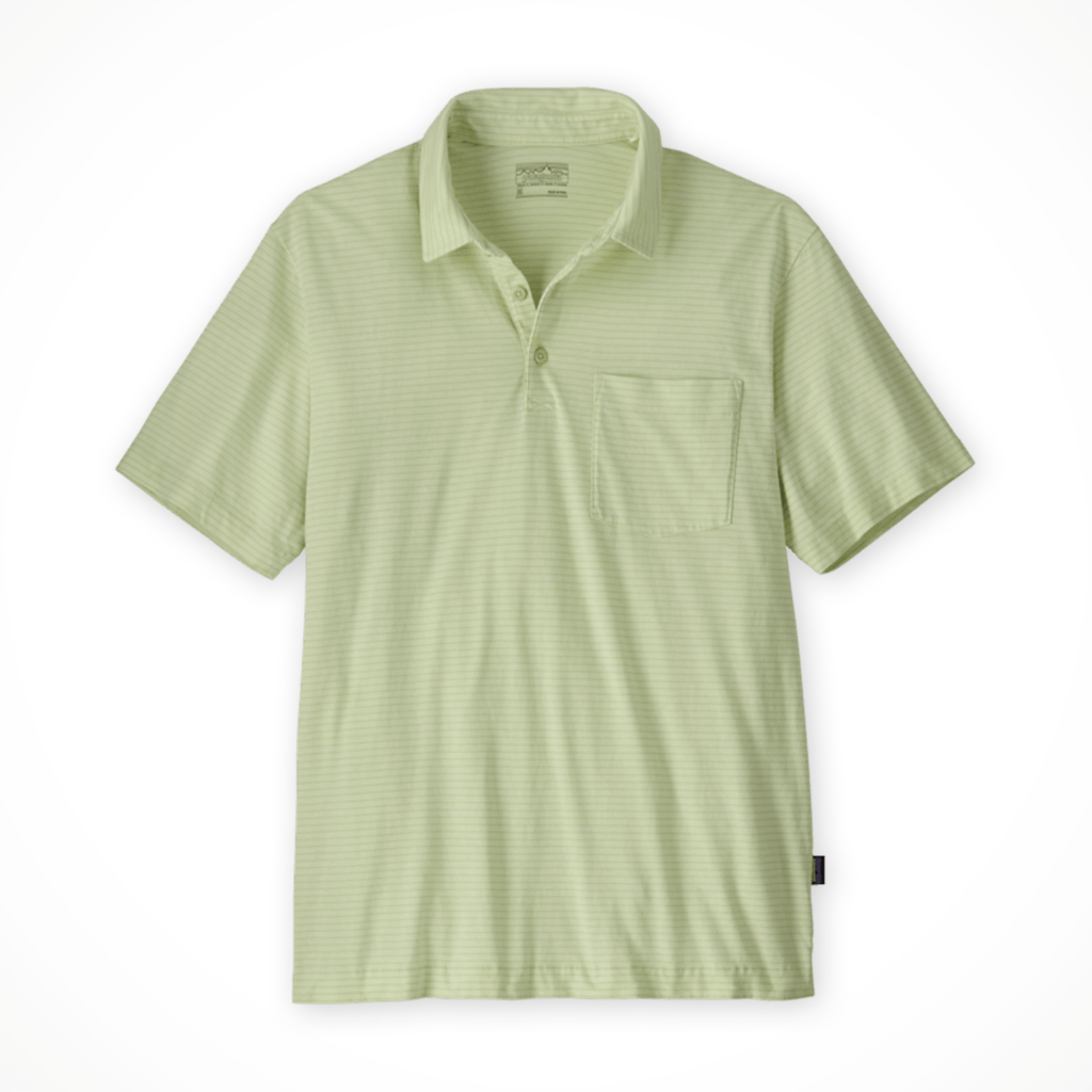 Product image: Patagonia Daily Polo Twin R Ope Lichen Green Mens 2026, shown in primary marketing view.