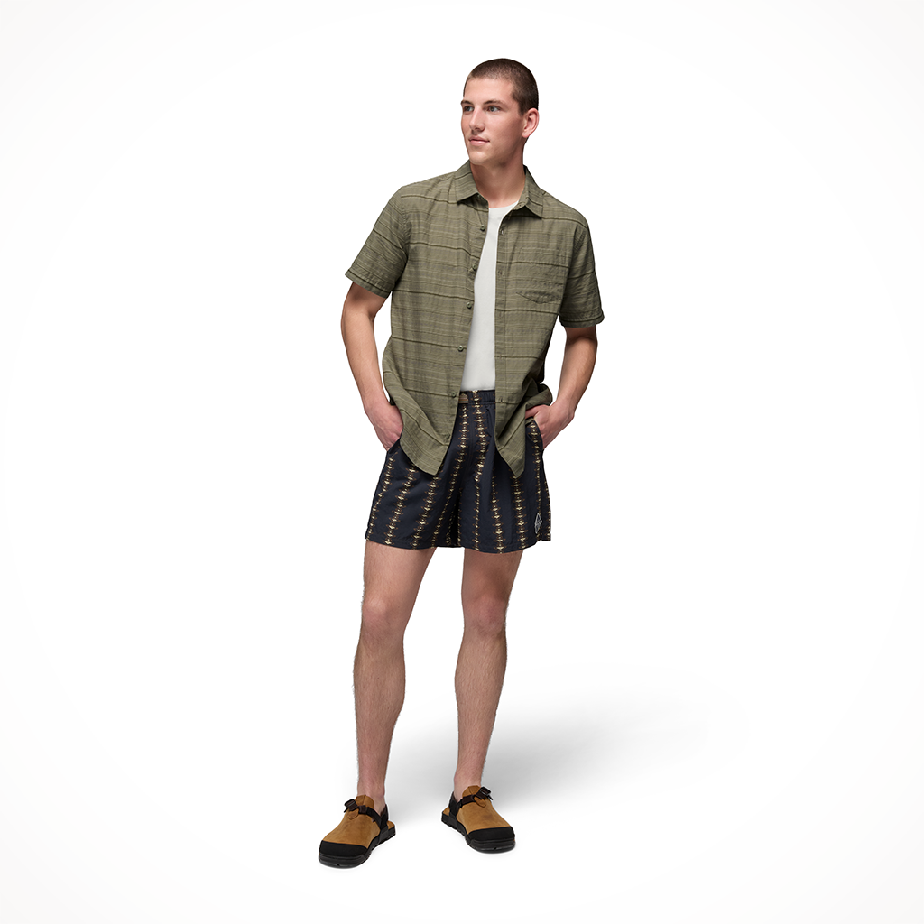 Product image: Prana Groveland Shirt Sage mens 2026 Alt1.