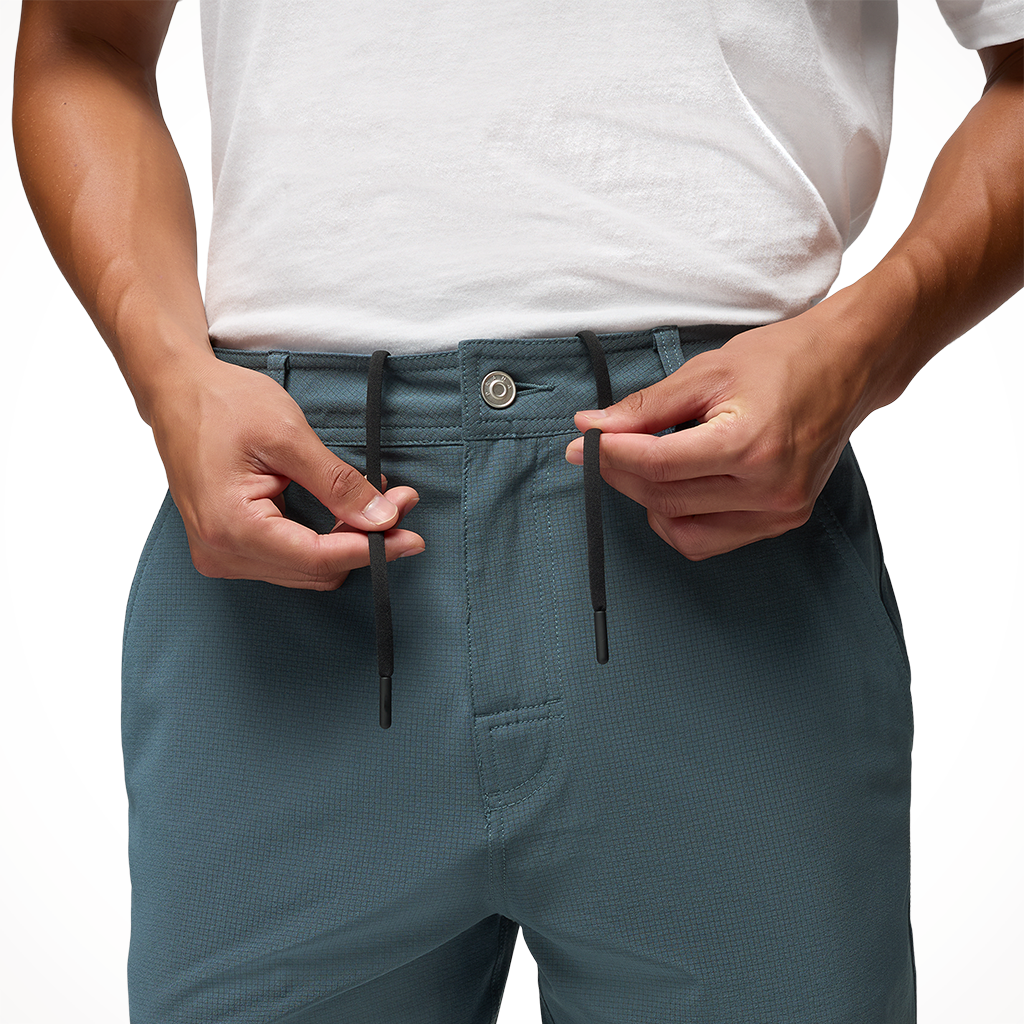 Product image: Prana Hybridizer S Hort Grey Blue Mens 2026 Alt1.