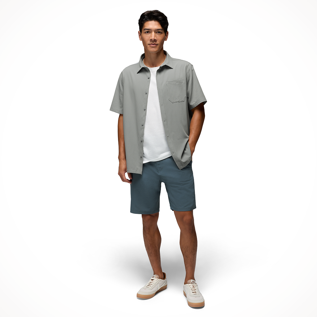 Product image: Prana Hybridizer S Hort Grey Blue Mens 2026 Alt2.