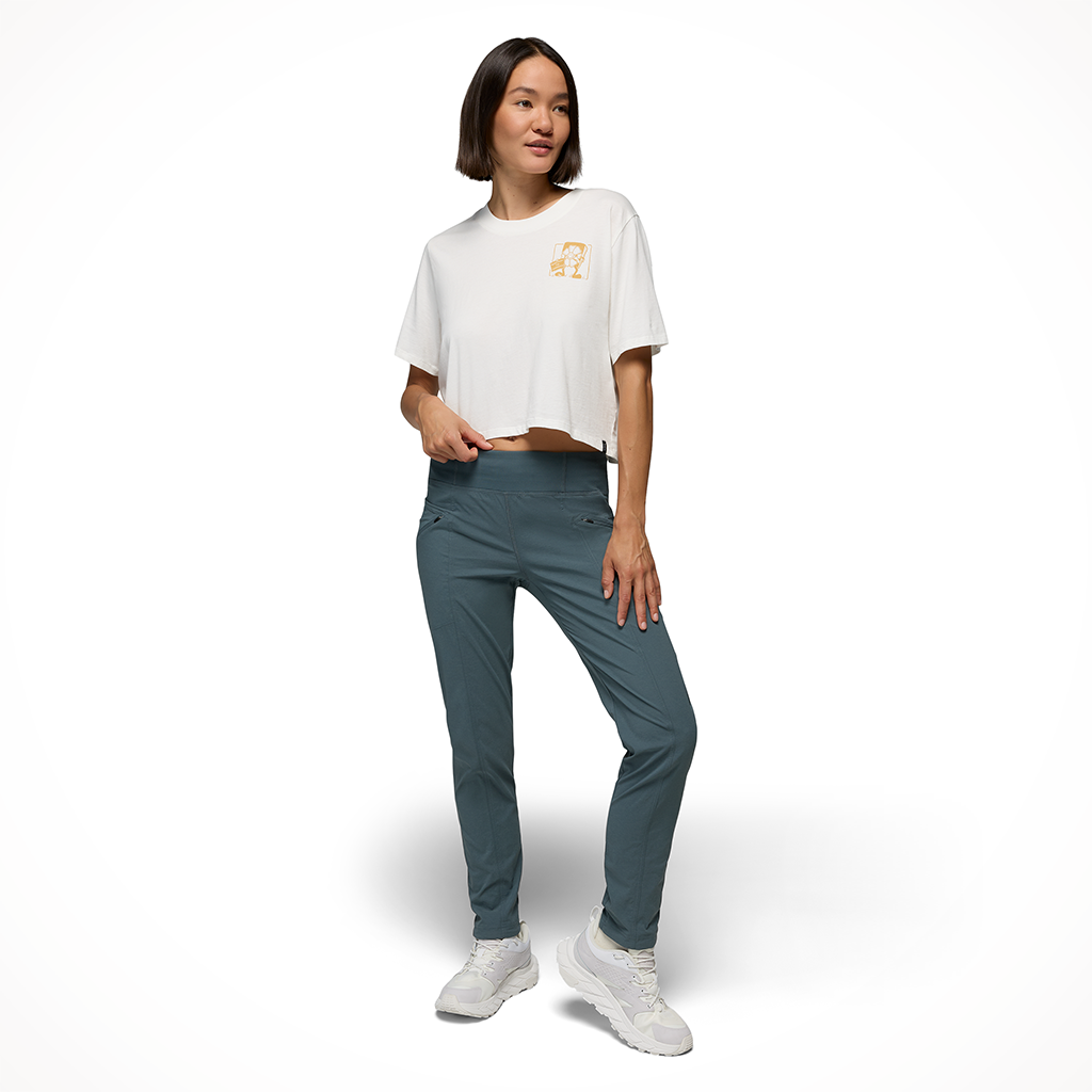 Product image: Prana Koen Mid Rise Daily Pant Grey Blue womens 2026 alt1.