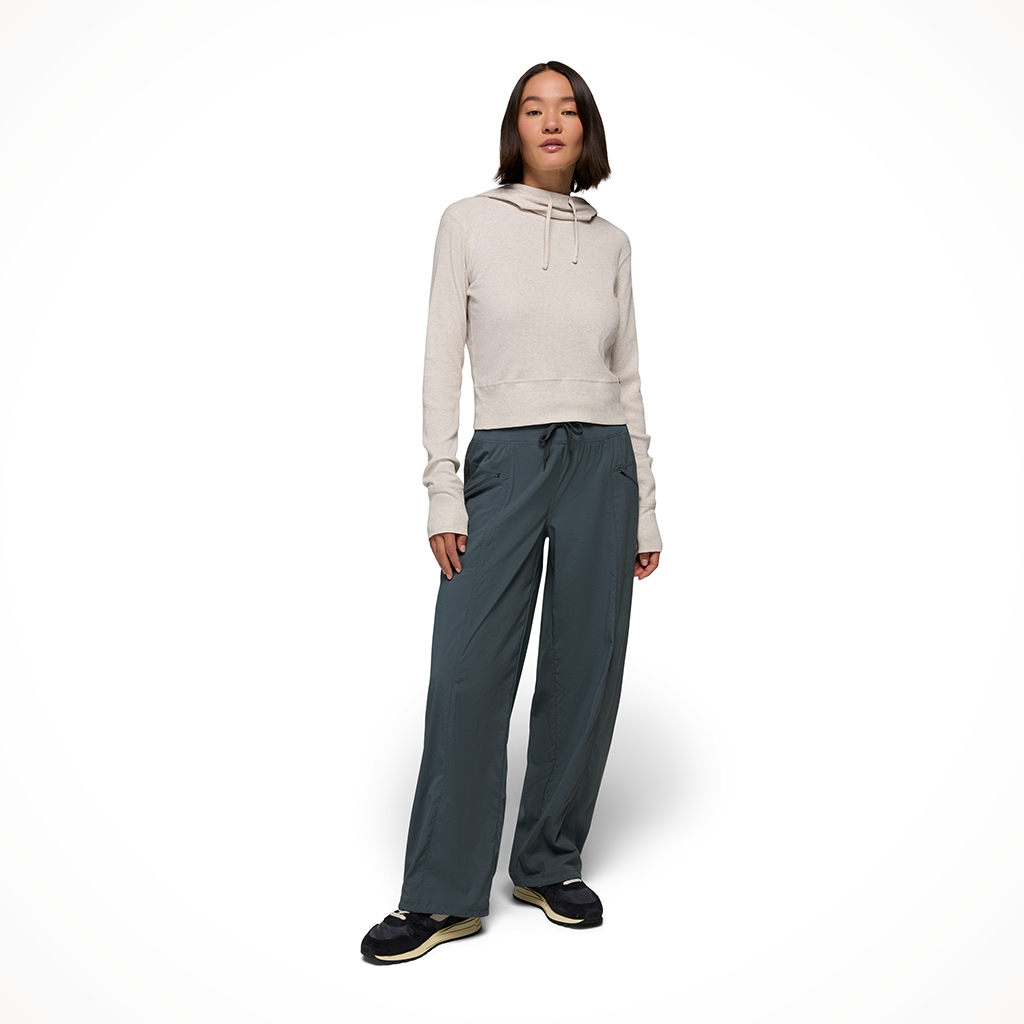Product image: Prana Koen Wide Leg Pant Grey Blue Womens 2026 Alt1.
