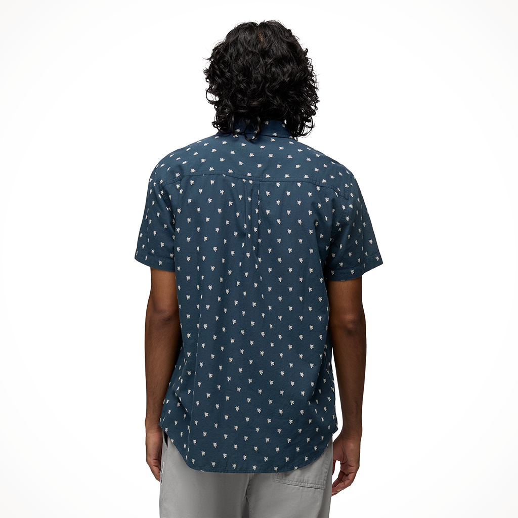 Product image: Prana Metador SS Shirt Nautical Palm Trees Mens 2026 Alt2.