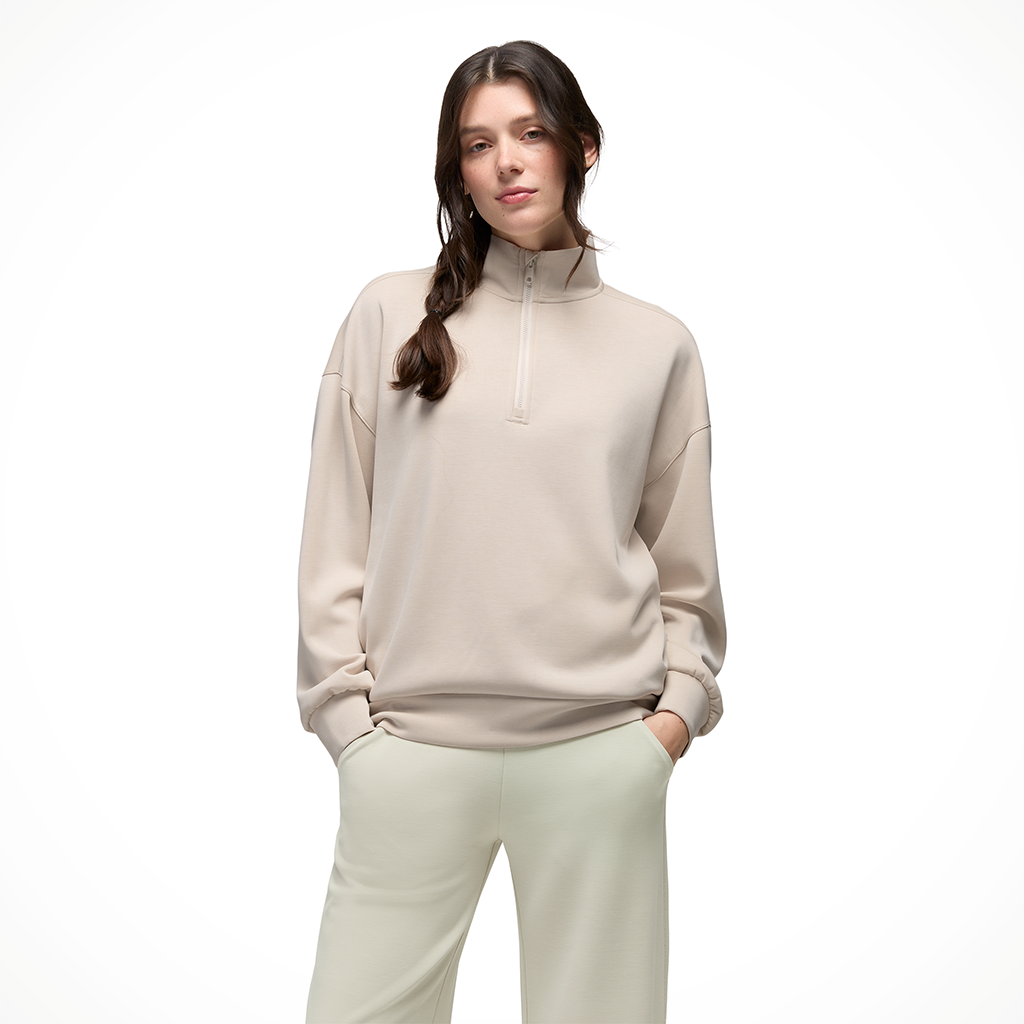Shea Soft Relaxed Half Zip — Women's