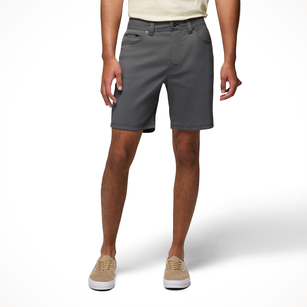 Product image: Prana Stretch Zion 5 Pocket Short Thyme mens 2026, shown in primary marketing view.