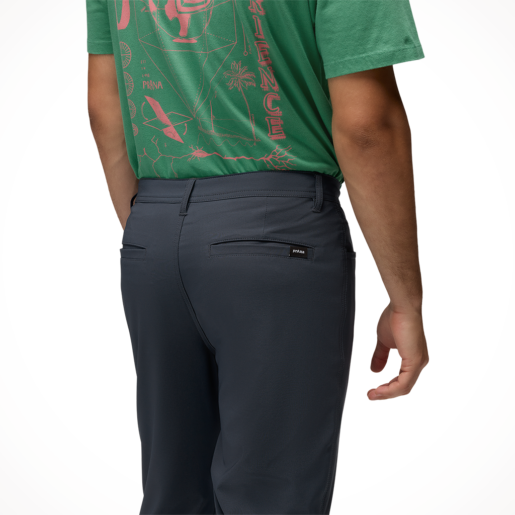 Product image: Prana Wonderland R Ocks S Tandard Pant nautical mens 2026, shown from the back.