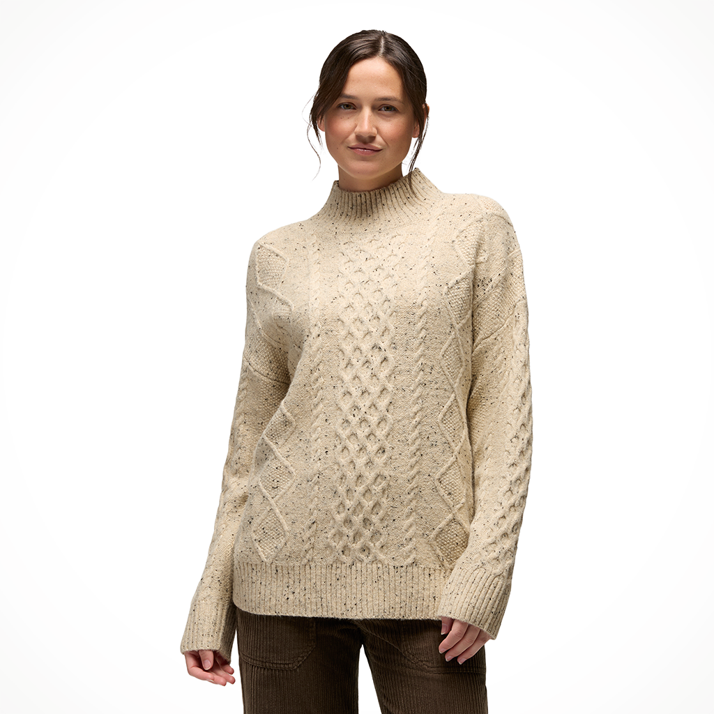 Amber Mountain Cable Sweater — Women's