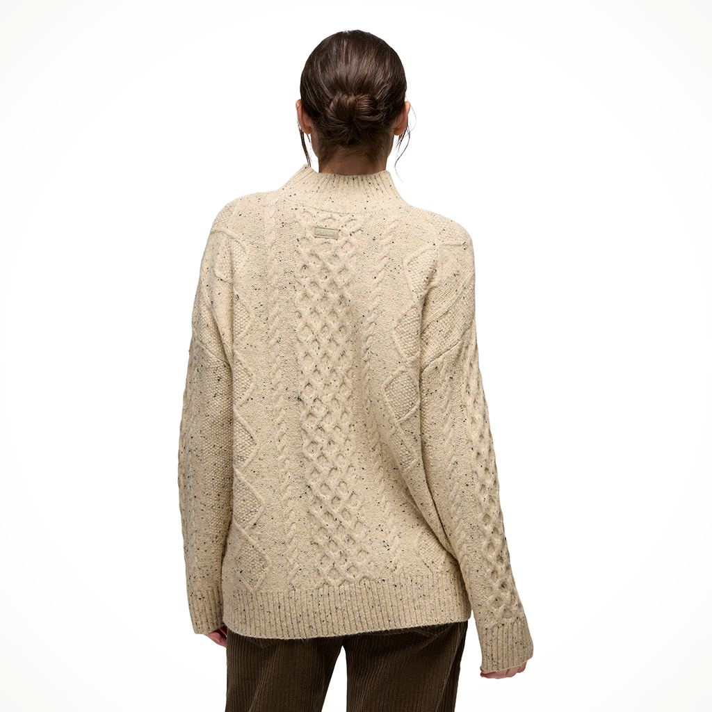 Amber Mountain Cable Sweater — Women's