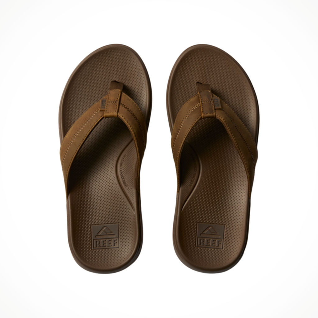 Product image: Reef Cushion P Hantom 2.0 LE Toffee Mens 2026, shown from above.