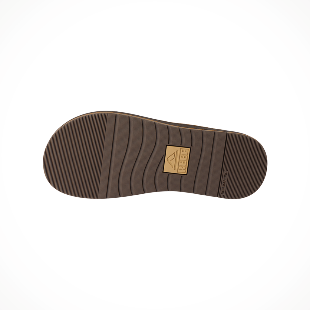 Product image: Reef Ojai Classic Dark B Rown Mens 2026, showing the bottom view.