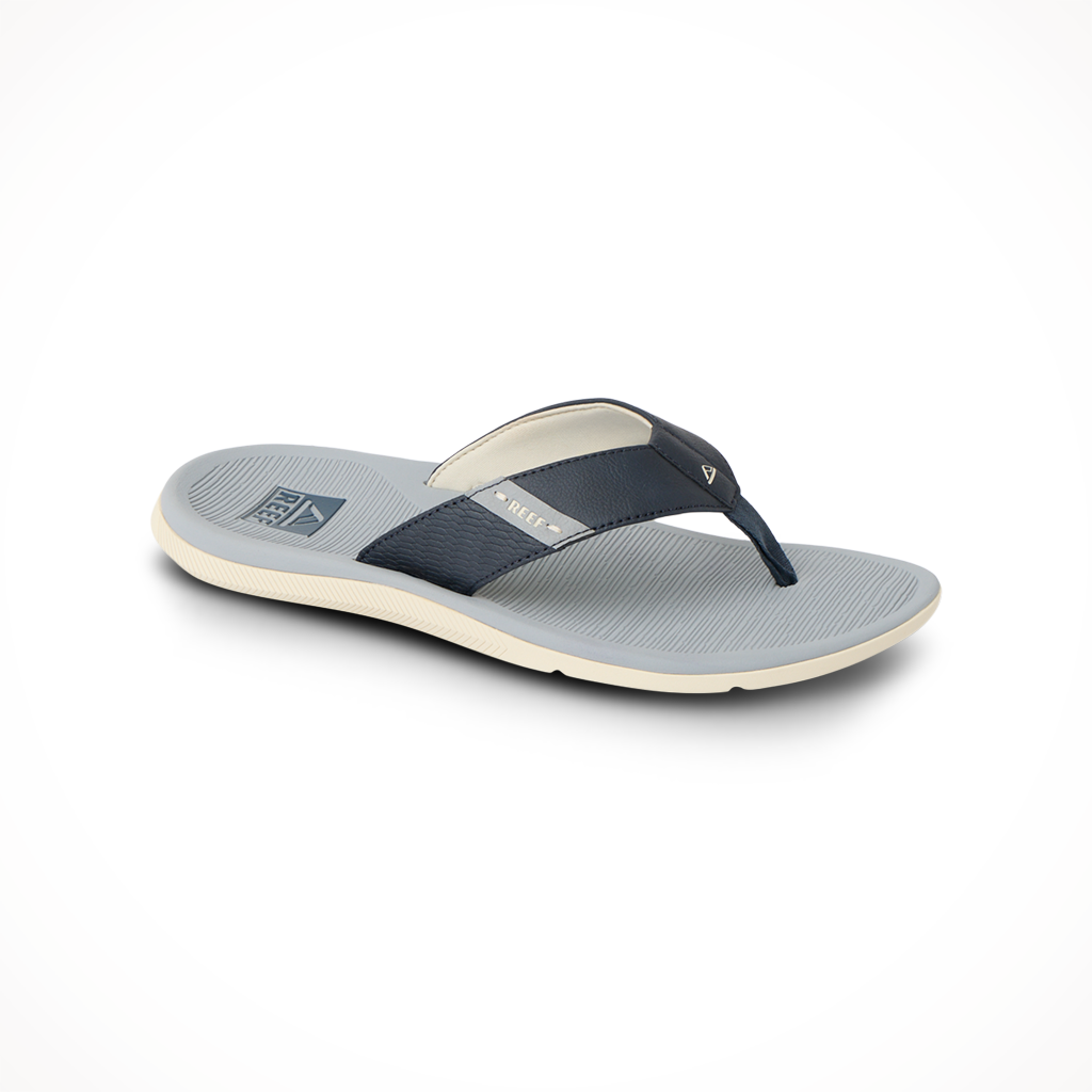 Product image: Reef Santa Ana Navy Grey Mens 2026, shown in primary marketing view.