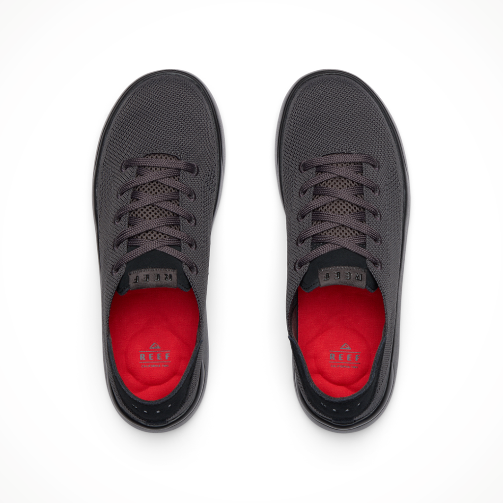 Product image: Reef Swellsole Neptune Blackout Mens 2026, shown from above.