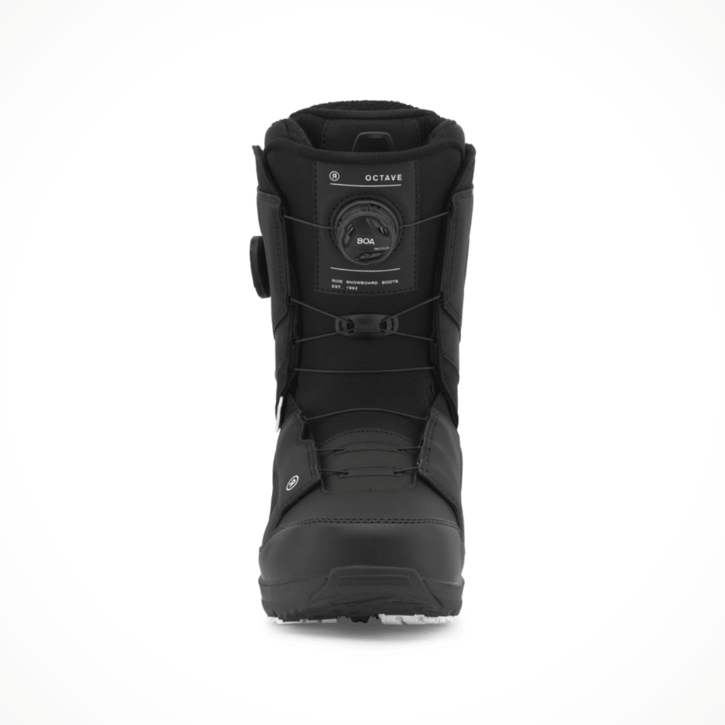 Product image: Ride Octave Black Mens 2026, shown from the front.