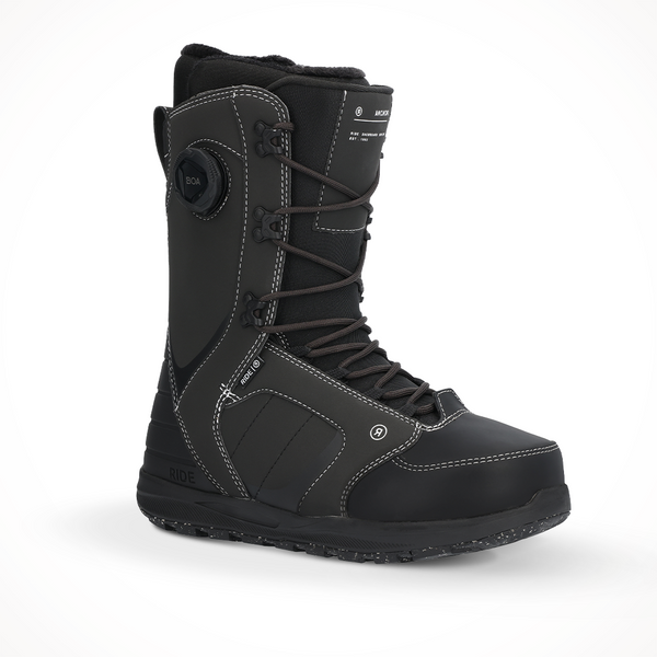 Ride Men's Anchor Snowboard Boots 2025 Black / 8.5
