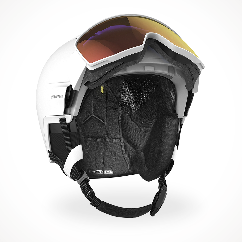 SALOMON Ski helmet DRIVER PRO SIGMA MIPS with visor