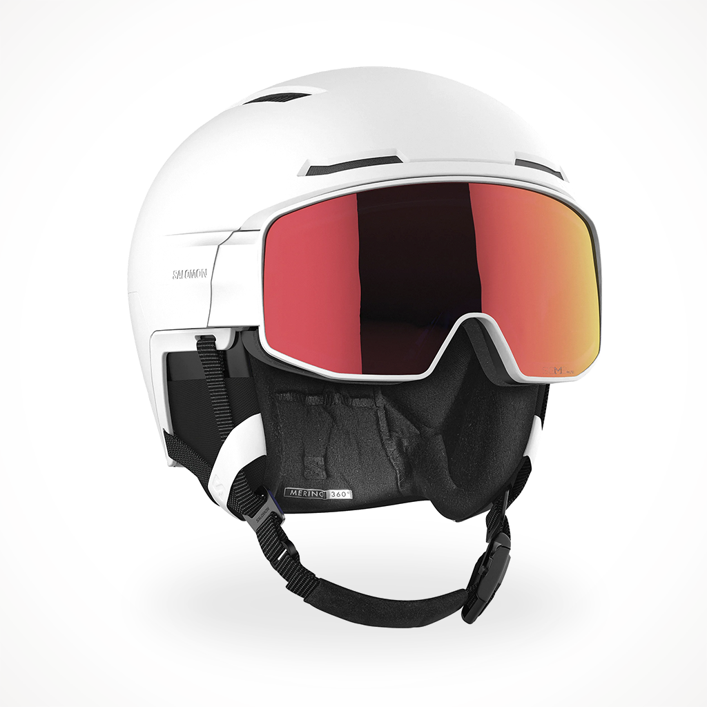 Salomon Driver Pro Sigma Wine Testing Men's ski helmets : Snowleader