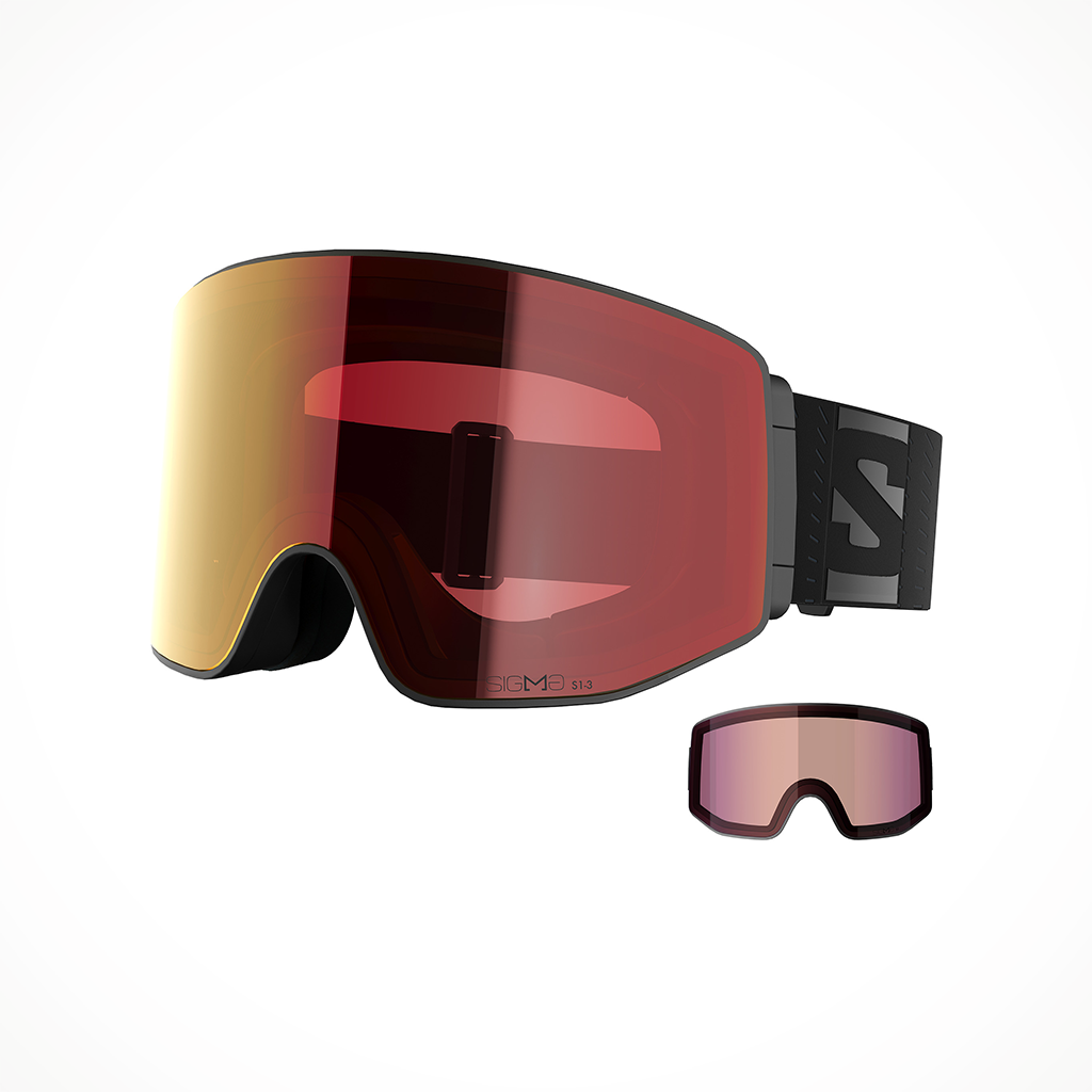 Product image: Salomon SENTRYPRIMESIGMAPHOTO Black Poppy Red.