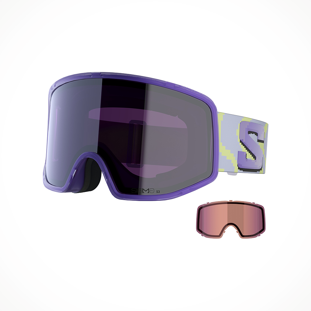 Product image: Salomon SENTRYPROSIGMA Ultra Violet QST Sky Blue extralens.