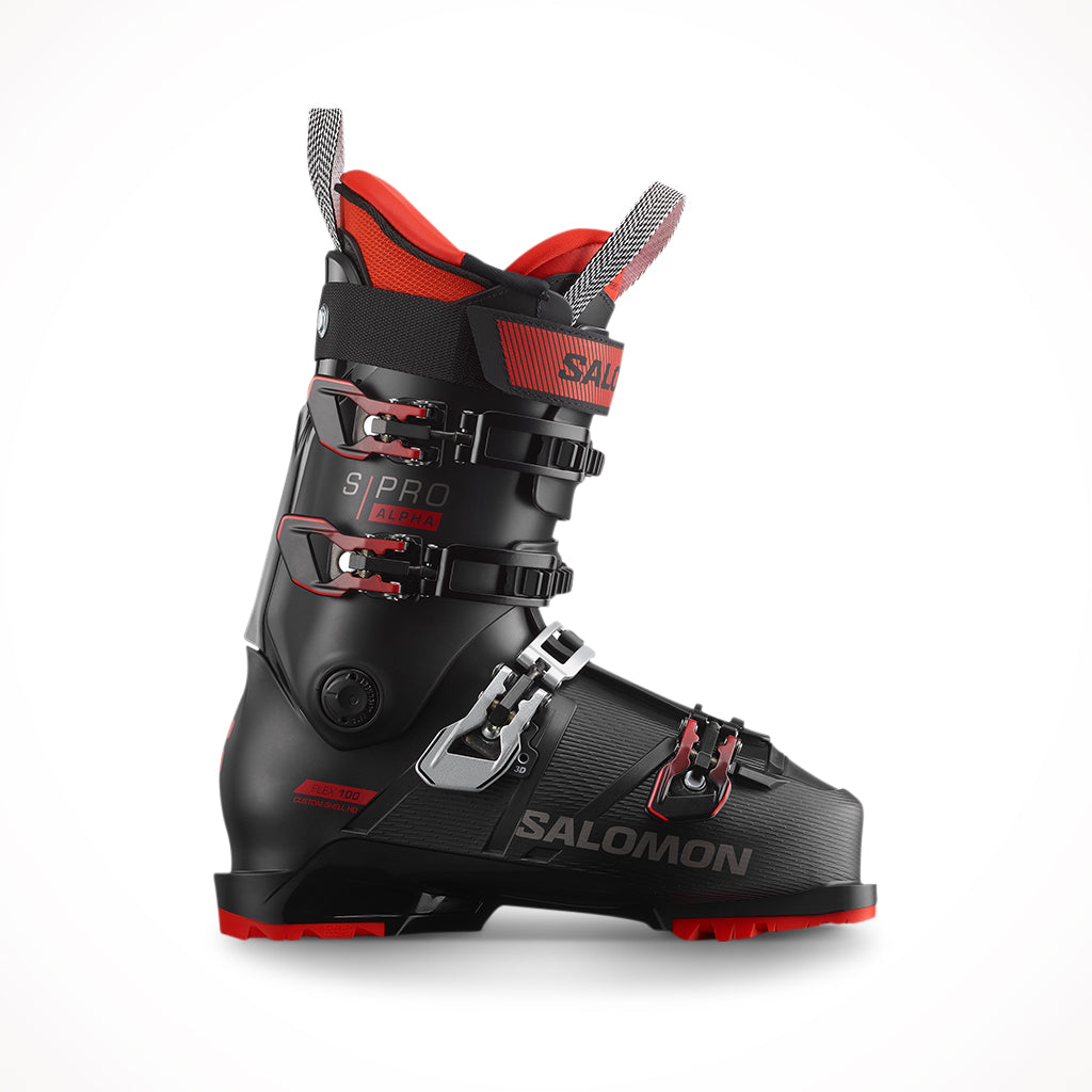 Salomon X Pro 100 Ski Boots 2018 Blk/Safron – First Stop