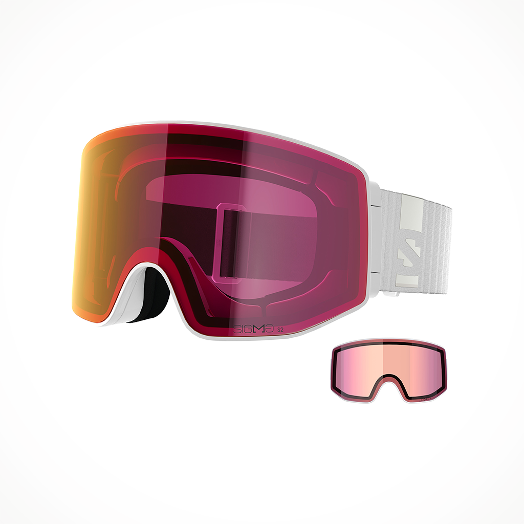 Product image: Salomon VIR SENTRYPRIMESIGMA White Poppy Red extralens.