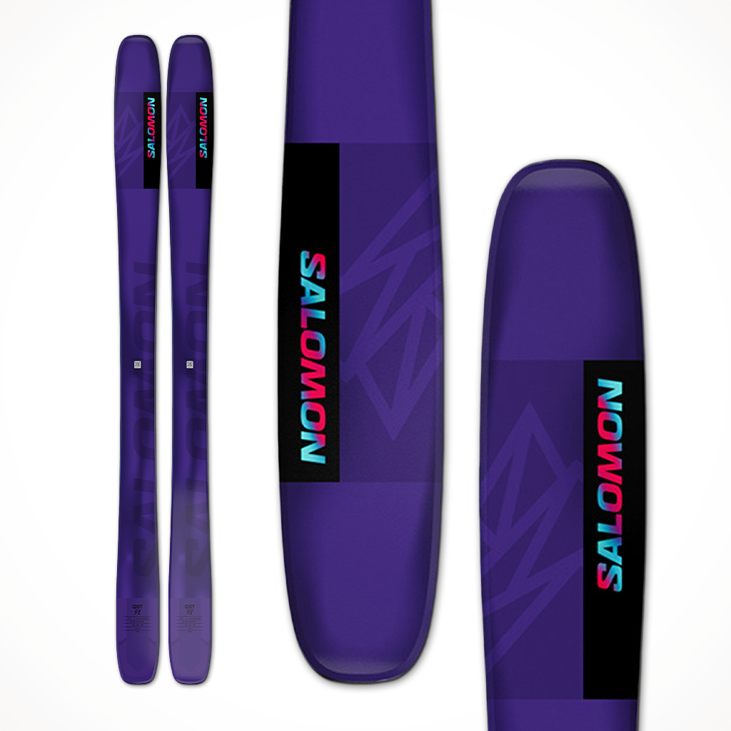2025 Salomon QST 98 Skis — All-Mountain Freeride Precision 2025 Salomon QST 98 Skis — All-Mountain Freeride Precision