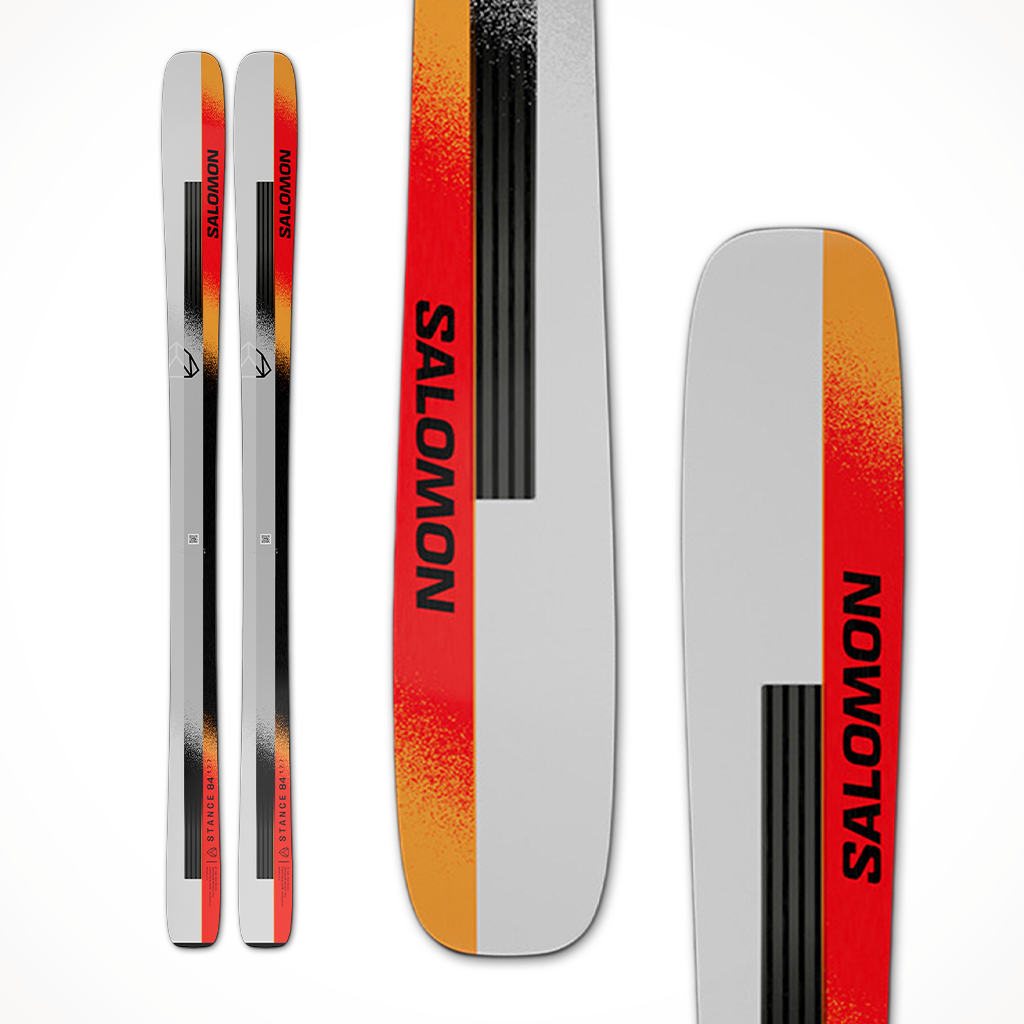 2025 Salomon Stance 84 Skis — All-Mountain Precision & Versatility -  OutdoorSports.com
