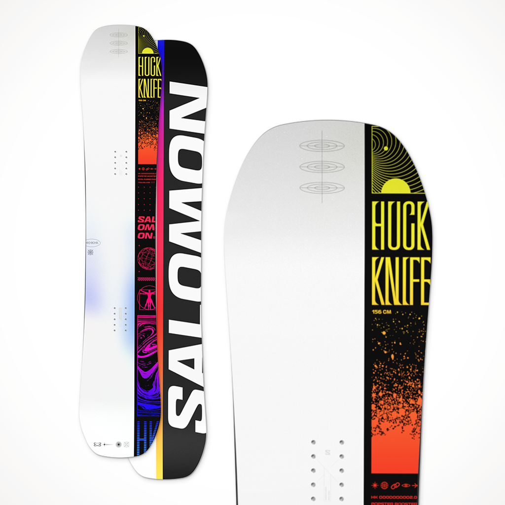 2024 Salomon Huck Knife Men's Snowboard — High-Pop Freestyle 2024 Salomon Huck Knife Men's Snowboard — High-Pop Freestyle