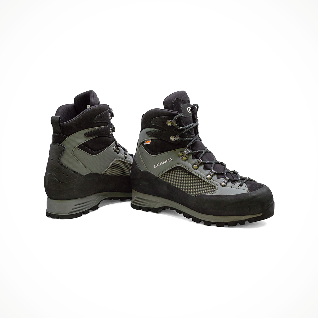 Product image: Scarpa EVOLUTION Blk Gray mens 2025, shown as a pair.