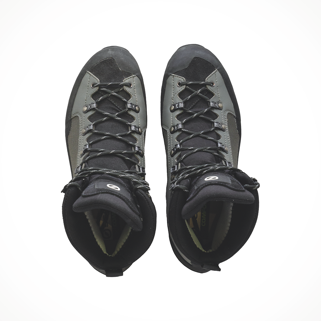 Product image: Scarpa EVOLUTION Blk Gray mens 2025, shown from above.