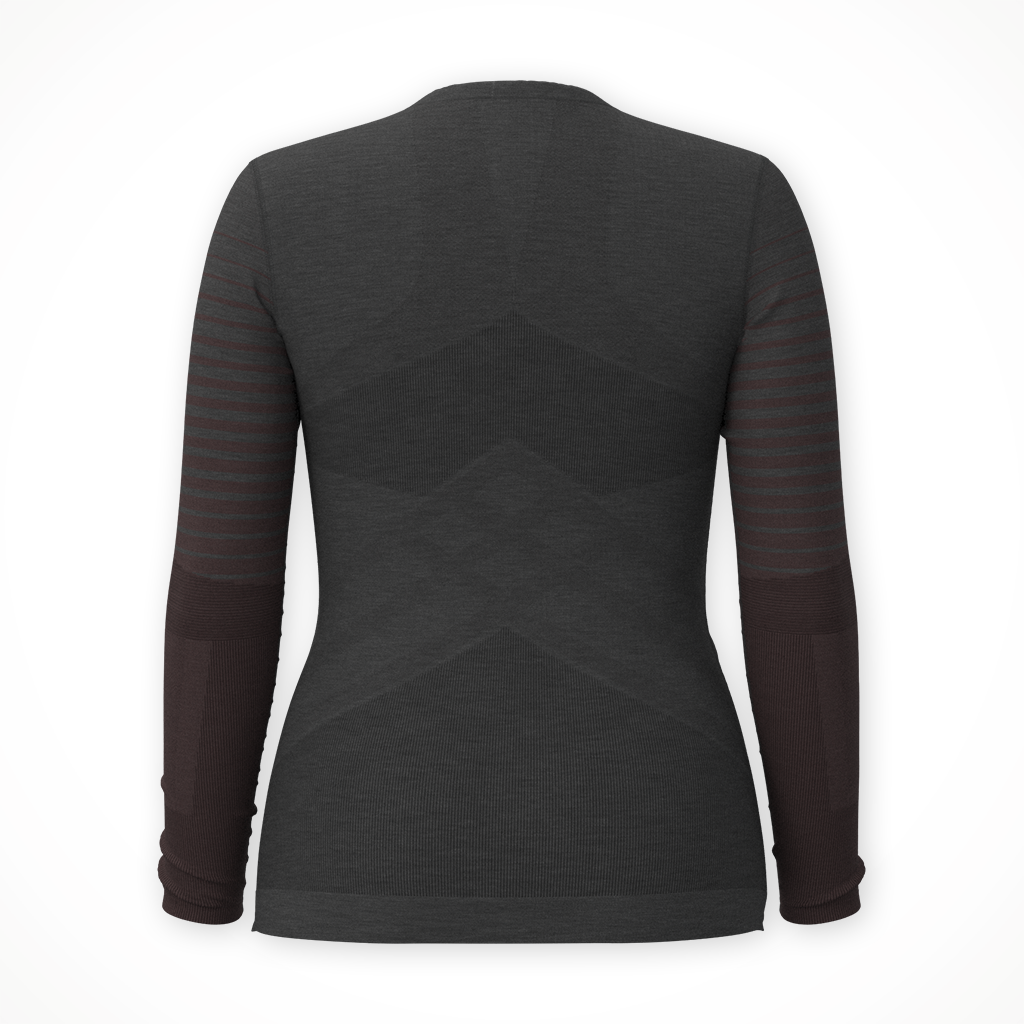 Product image: Smartwool Intrknt therm bse crew char mnk wmens 25 B.