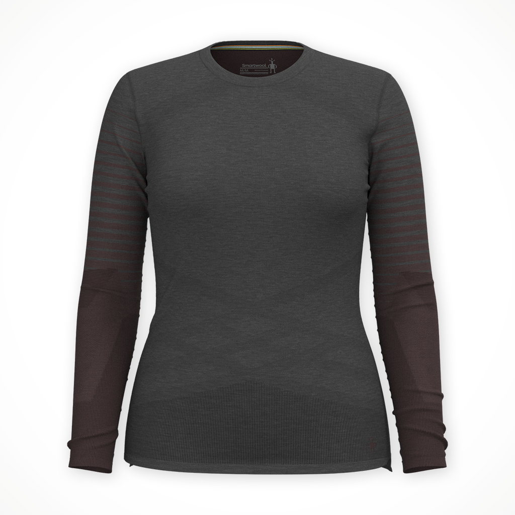 Product image: Smartwool Intrknt therm bse crew char mnk wmens 25 H.