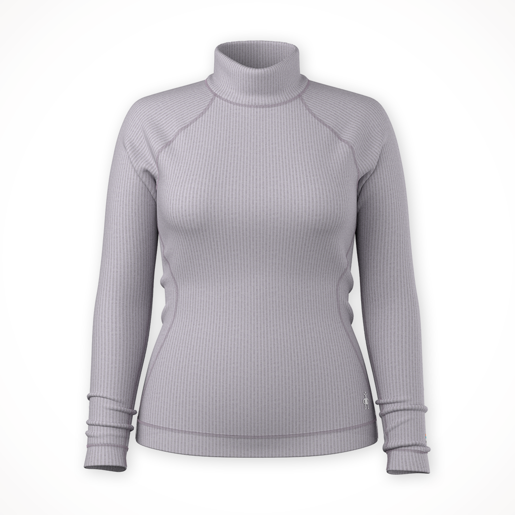 Thermal Merino Rib Turtleneck — Women's