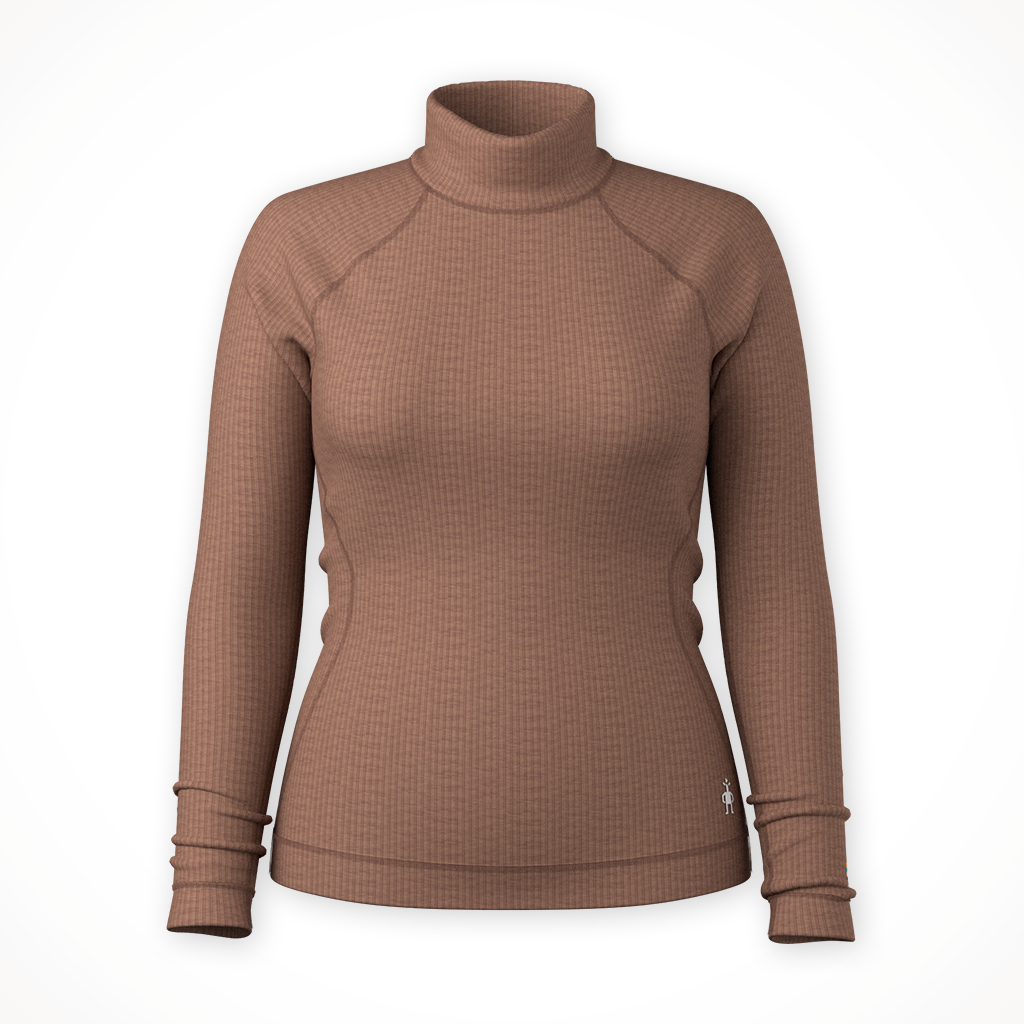 Thermal Merino Rib Turtleneck — Women's