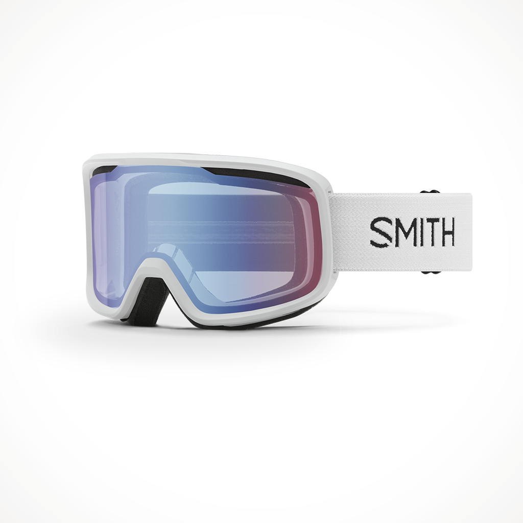 Amazon.com : Smith Frontier Asia Fit Snow Goggles Black/Red